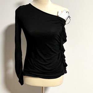 Brand New w/Tags One Shoulder Shirt